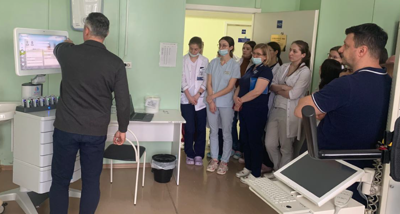 Тренинг по применению комплекса для проприоцептивной вибростимуляции Vibramoov в Научно-практическом центре детской психоневрологии